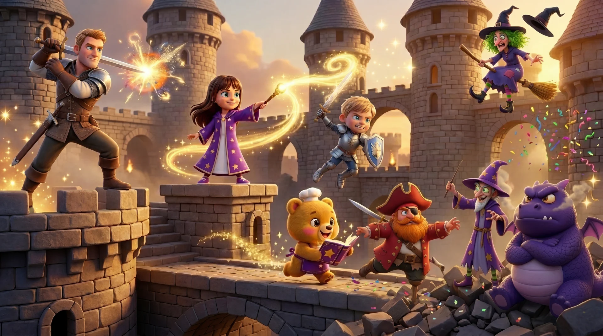 Heroes vs Villains - the epic showdown